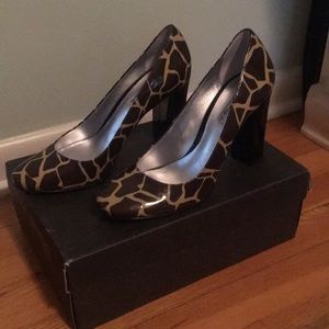 Via Spiga giraffe heels size 8.5